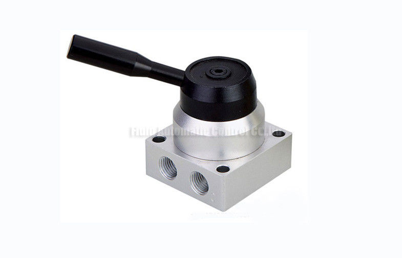 Direct Acting 4/2 Hand Switching Valve G1/4&quot; Manual Operated Directional Control Valve